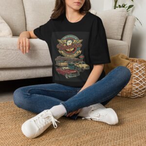 Timeless Vintage Cars T-Shirt | Retro Garage Emblem