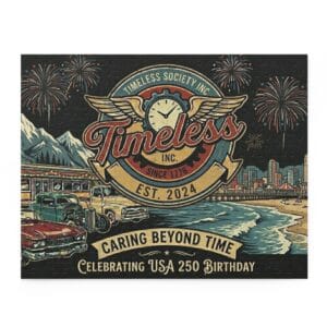 Timeless Society Vintage Logo Puzzle | USA 250 Celebration